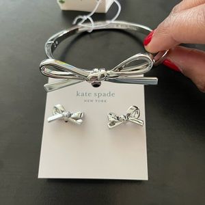 Kate Spade bracelet and earrings